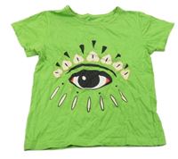 Zelené tričko s okem 