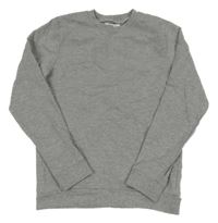 Šedá melírovaná mikina sinsay