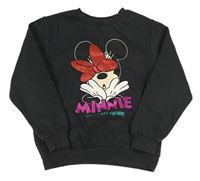 Antracitová mikina s Minnie H&M