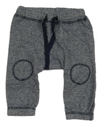 Tmavomodré melírované tepláky Topomini