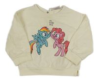 Krémová mikina s My Little Pony