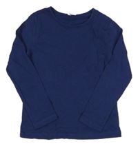 Tmavomodré triko Pocopiano