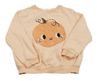 Meruňková mikina s dýní H&M