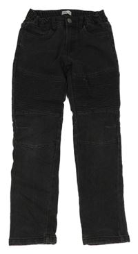 Černé rifle s žebrováním Kiki&Koko