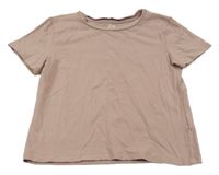 Starorůžové crop tričko H&M