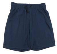 Tmavomodré sportovní kraťasy H&M
