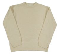 Smetanový vlněný svetr H&M