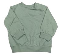 Zelená mikina H&M