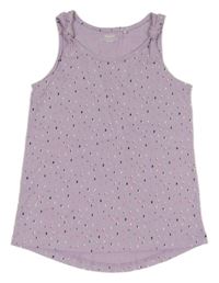 Lila vzorovaný top Yigga