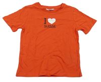 Červené tričko se srdíčkem 