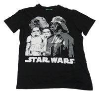 Černé tričko se StarWars 