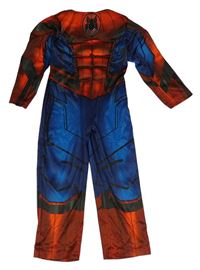 Kostým - Červeno-tmavomodrý overal - Spiderman Tu