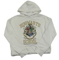 Bílá crop mikina s kapucí - Harry Potter C&A
