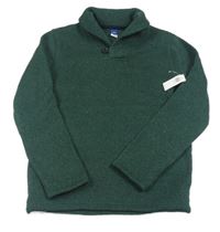 Nové - Tmavozelená pletená mikina Old Navy
