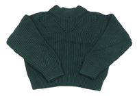 Tmavozelený svetr H&M