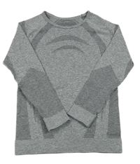 Šedé melírované funkční triko Crivit