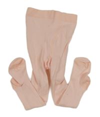 Světlerůžové punčocháče 