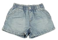 Světlemodré riflové kraťasy H&M