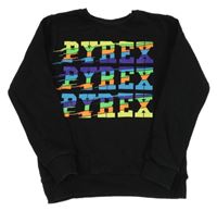 Černá mikina s nápisy 