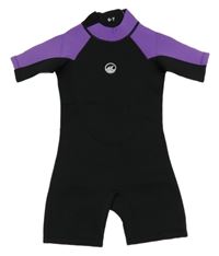 Nové - Černo-fialový neopren Dunnes Stores