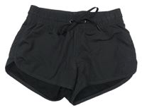 Černé sportovní kraťasy H&M