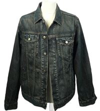 Pánská tmavomodrá riflová bunda GAP