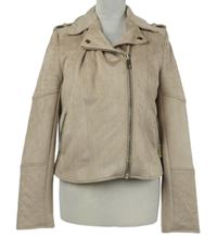 Dámský béžový semišový crop křivák River Island 