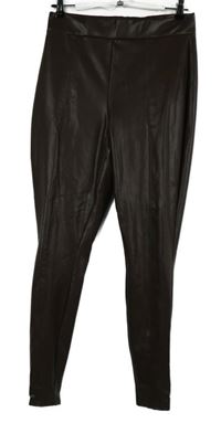 Dámské hnědé koženkové tregíny Papaya 