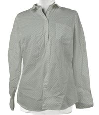 Dámská bílá halenka s puntíky C&A