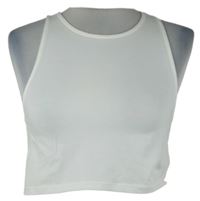 Dámský bílý crop top H&M