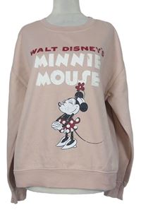 Dámská růžová mikina s Minnie zn. Disney 