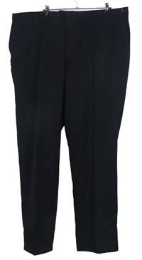Pánské černé společenské kalhoty s puky vel. 68