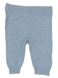 Světlemodré pletené kalhoty M&S