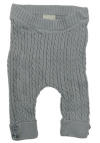 Šedé pletené kalhoty Smile