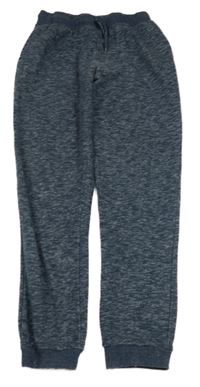 Tmavomodré melírované tepláky Primark