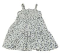 Bílé květinové šaty Primark