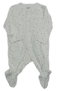 Bílý overal s barevnými puntíky F&F