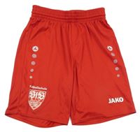 Červené elastické sportovní kraťasy KIPSTA