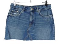 Dámská modrá riflová roztřepená minisukně Zara