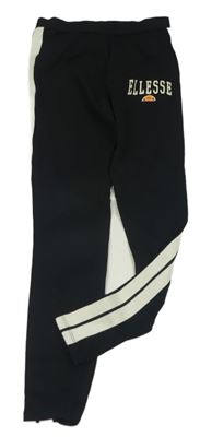 Černé legíny s pruhy Ellesse