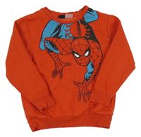 Červená mikina se Spiderman zn. Marvel