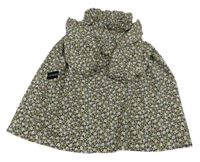 Nové - Černo-barevné květované šaty Dunnes