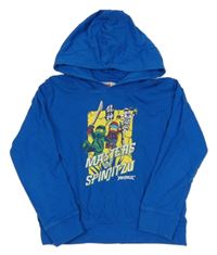 Modrá mikina s kapucí - Lego Ninjago 