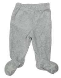 Světlešedé sametové polodupky s hvězdou 