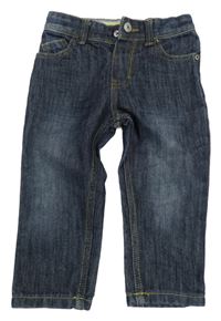 Tmavomodré slim rifle Denim Co.