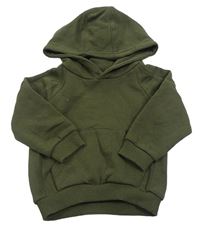 Khaki mikina s kapucí Matalan