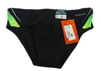 Černo-limetkové plavky zn. Decathlon