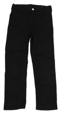 Černé slim fit rifle H&M