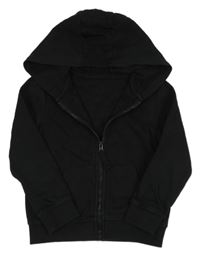 Černá propínací mikina s kapucí F&F