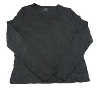 Tmavošedé žebrované triko M&S